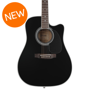 Takamine Legacy JEF341SC Acoustic-electric Guitar - Black