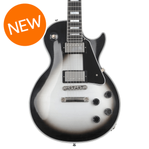 Gibson Custom Les Paul Custom Electric Guitar - Murphy Lab Ultra Light Aged Silverburst