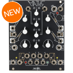 Make Noise MATHS Complex Function Generator Eurorack Module - Black and Gold Panel