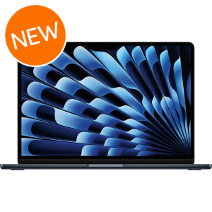 Apple 13-inch MacBook Air M3 with 8-core CPU and 8-core GPU, 256GB - Midnight