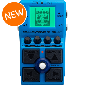 Zoom MS-70CDR+ MultiStomp Chorus/Delay/Reverb Pedal