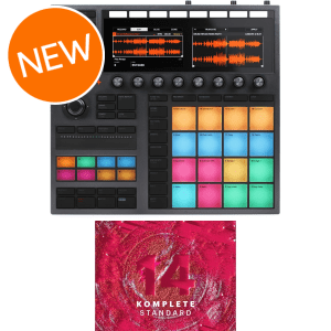 Native Instruments Maschine Plus Standalone Production and Performance Instrument with Komplete Standard