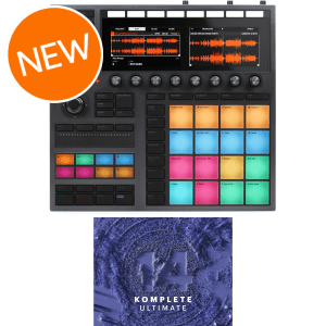Native Instruments Maschine Plus Standalone Production and Performance Instrument with Komplete Ultimate