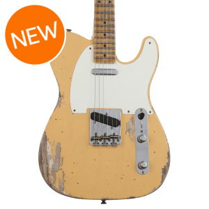 Fender Custom Shop 1953 Telecaster Heavy Relic Electric Guitar - Nocaster Blonde, Sweetwater Exclusive