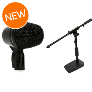 Shure PGA52 Cardioid Dynamic Kick Drum Microphone with Short Stand