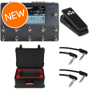 Neural DSP Quad Cortex Quad-Core Digital Effects Modeler/Profiling Floorboard with Expression Pedal and Hard Case