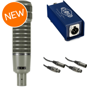 Electro-Voice RE20 Dynamic Broadcast Microphone and Cloudlifter Bundle