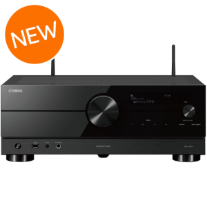 Yamaha RX-A2ABL AVENTAGE 7.2-channel AV Receiver with 8K HDMI and MusicCast - Black