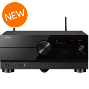Yamaha RX-A4ABL AVENTAGE 7.2-channel AV Receiver with 8K HDMI and MusicCast - Black