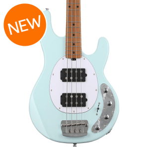 Sterling By Music Man StingRay RAY34HH Bass Guitar - Daphne Blue