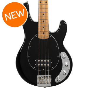 Ernie Ball Music Man StingRay Special Bass Guitar - Black with Maple Fingerboard