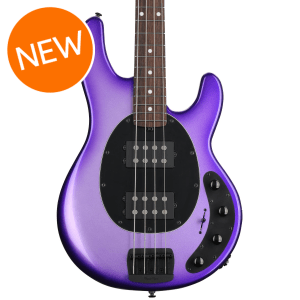 Ernie Ball Music Man StingRay Special 4 HH Bass Guitar - Grape Crush with Rosewood Fingerboard