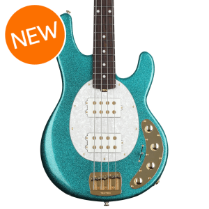 Ernie Ball Music Man StingRay Special 4 HH Bass Guitar - Ocean Sparkle with Rosewood Fingerboard