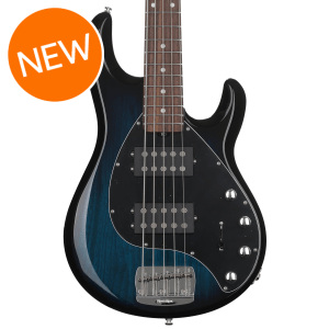 Ernie Ball Music Man StingRay Special 5 HH Bass Guitar - Pacific Blue Burst with Rosewood Fingerboard