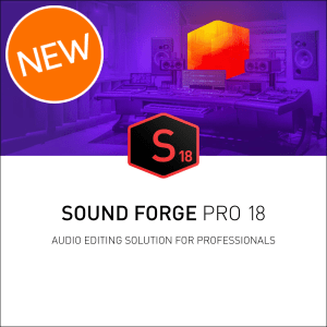 MAGIX Sound Forge Pro 18 for Windows
