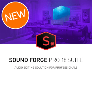 MAGIX Sound Forge Pro 18 Suite for Windows