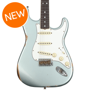 Fender Custom Shop '67 Stratocaster Relic Electric Guitar - Firemist Silver, Sweetwater Exclusive