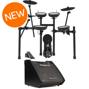 Roland V-Drums TD-07KV Electronic Drum Set with 1x10 inch Personal Drum Monitor