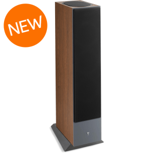 Focal Theva N°3-D 6.5-inch Passive Floor-standing Loudspeaker for Dolby Atmos - Dark Wood