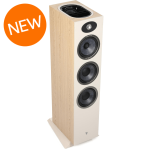 Focal Theva N°3-D 6.5-inch Passive Floor-standing Loudspeaker for Dolby Atmos - Light Wood