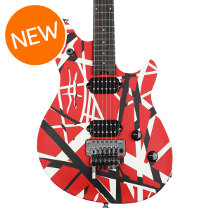 EVH Wolfgang Special Electric Guitar - Satin Striped Red/White/Black