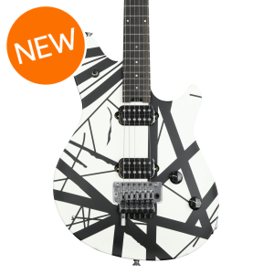 EVH Wolfgang Special Electric Guitar - Satin Striped Black/White