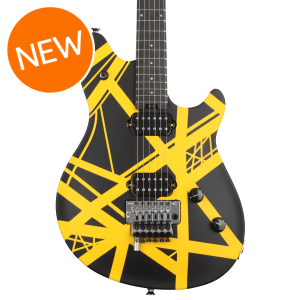 EVH Wolfgang Special Electric Guitar - Satin Striped Black/Yellow