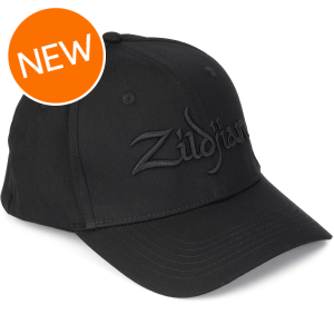 Zildjian Blackout Stretch-fit Hat - Small/Medium