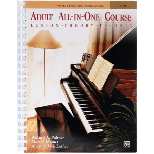 Alfred Basic Adult All-in-One Course Book 1