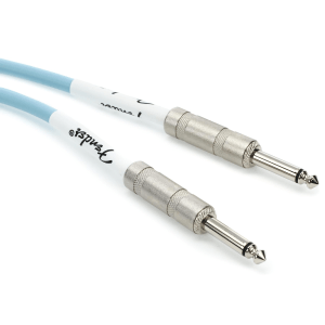 Fender 0990510003 Original Series Straight to Straight Instrument Cable - 10 foot Daphne Blue