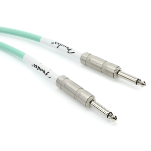 Fender 0990510058 Original Series Straight to Straight Instrument Cable - 10 foot Surf Green