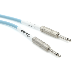 Fender 0990520003 Original Series Straight to Straight Instrument Cable - 18.6 foot Daphne Blue