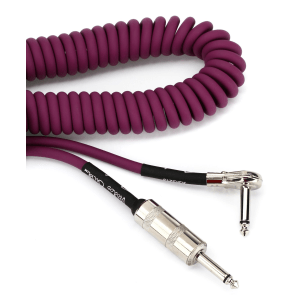 Fender 0990823001 Jimi Hendrix Voodoo Child Cable - Straight to Right Angle - 30 foot Purple