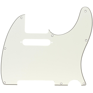 Fender 8-hole Modern Telecaster Pickguard - 3-ply Parchment