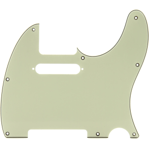 Fender 8-hole Modern Telecaster Pickguard - 3-ply Mint