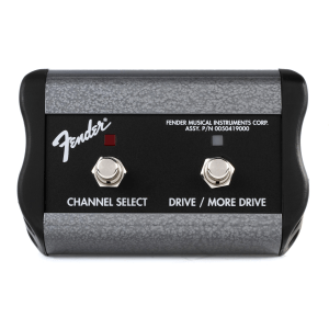 Fender 2-button Channel/Drive/More Drive Footswitch