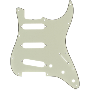 Fender 11-hole '60s Vintage-style Strat S/S/S Pickguard - 3-ply Mint Green
