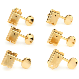 Fender American Vintage Staggered Tuning Machines Set - Gold