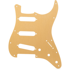 Fender 11-hole Modern-style Stratocaster S/S/S Pickguard - Anodized Gold