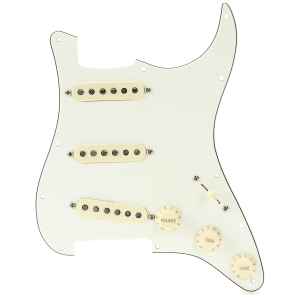 Fender Original '57 / '62 SSS Pre-wired Stratocaster Pickguard - Parchment 3-ply