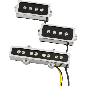 Fender Cobalt Chrome P/J Bass Pickup Set