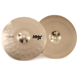 Sabian 14 inch HHX Evolution Hi-hat Cymbals - Brilliant Finish