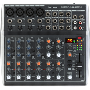 Behringer Xenyx 1202SFX 12-channel Analog Streaming Mixer