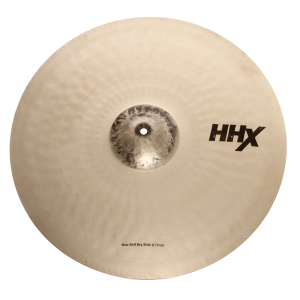 Sabian 21 inch HHX Raw Bell Dry Ride Cymbal - Brilliant Finish