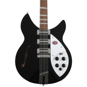 Rickenbacker 1993 Plus Semi-Hollow Electric Guitar - Jetglo
