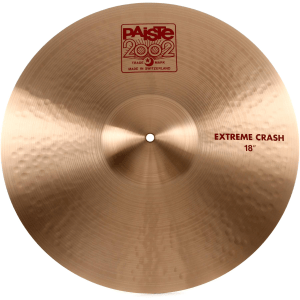 Paiste 18 inch 2002 Extreme Crash Cymbal