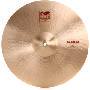 Paiste 16 inch 2002 Medium Crash Cymbal