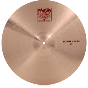 Paiste 2002 Power Crash Cymbal - 20-inch