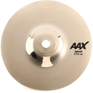 Sabian 6-inch AAX Splash Cymbal - Brilliant Finish