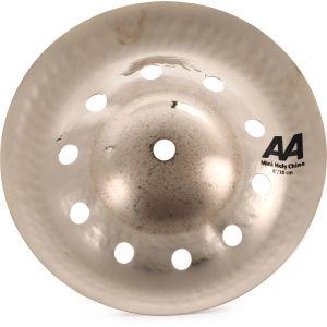 Sabian 8 inch AA Mini Holy China Cymbal - Brilliant Finish